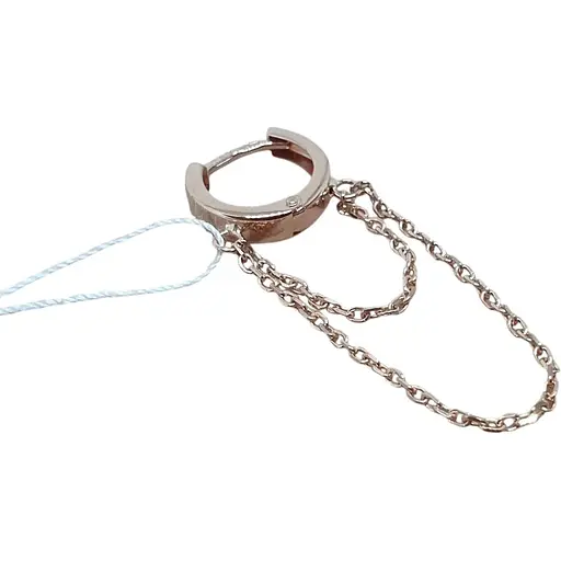 Золотая моносерьга Tango. 470615Ш