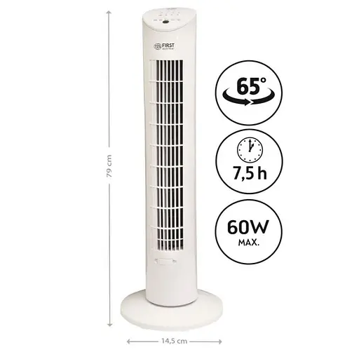 Вентилятор підлоговий First Austria FA-5560-1 (колонний) - фото 2