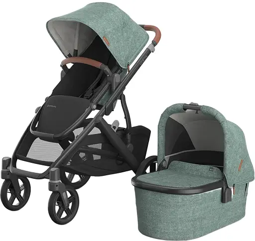 Универсальная коляска 2 в 1 Uppababy Vista V3 Gwen Green Melange (0303-VIS-EUGWN) - фото 10