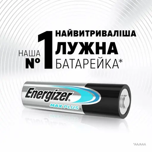 Батарейка Energizer LR6/AA Max Plus Alkaline (4шт) - фото 2