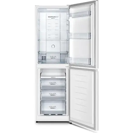 Холодильник Gorenje с нижней морозной камерой 182х55х55 см 2 двери 171(80)л А+ NoFrost Plus белый - фото 3