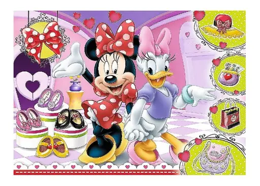 Пазл Trefl глиттерный Мишка Минни Минни Маус 100 эл. (14820) - фото 3