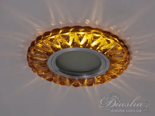 Приклад стилю і розкоші, точковий світильник з вбудованим світлодіодн. - фото 3