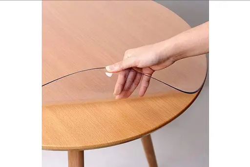 Силиконовая скатерть Crystal Мягкое стекло 160х120 см 2 мм (2000 микрон) - фото 2