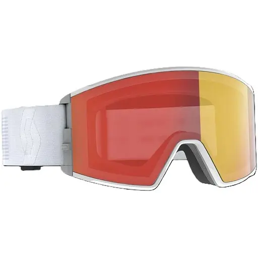 Маска горнолыжная Scott React LS White/Red (1081-400233.7414.341)