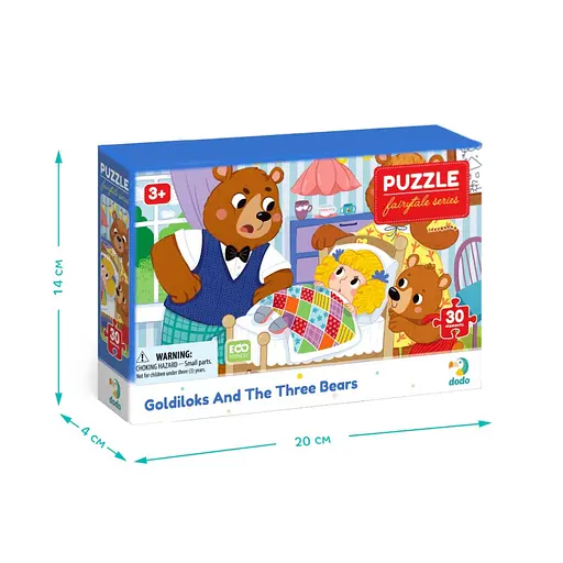 Дитячий пазл "Три ведмеді" DoDo Toys 300696, 30 елементів - фото 5