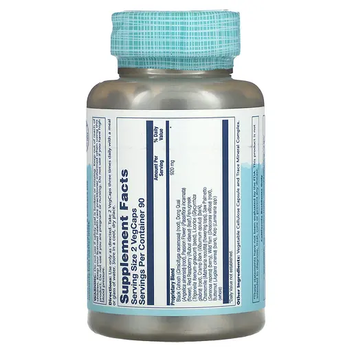 Смесь женских гормонов Solaray Female Hormone Blend SP-7C 180 капсул - фото 2