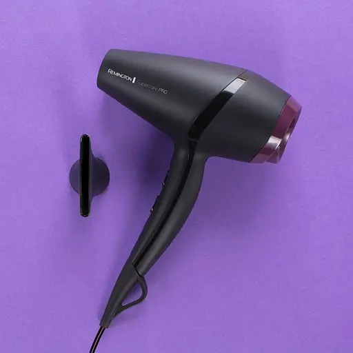 Фен Remington Supercare PRO 2100 AC motor, 2100Вт, 3 режими, іоніз-я, хол. обдув, чорний - фото 2