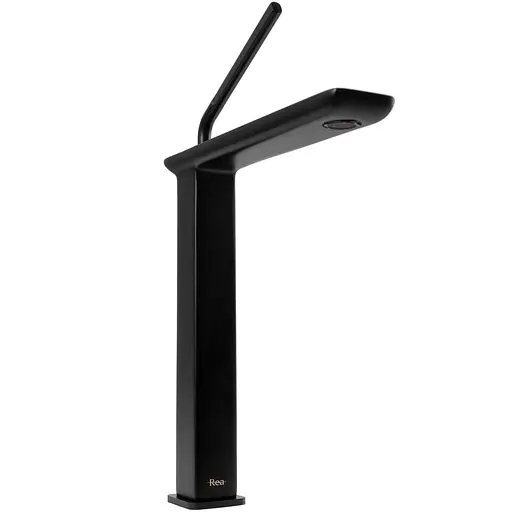 Смеситель для умывальника Rea Modo black черный высокий REA-B5664 Черный - фото 2