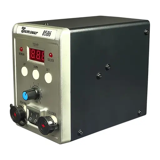Паяльная станция Sumsour 8586 фен, паяльник, цифровая индикация - фото 4
