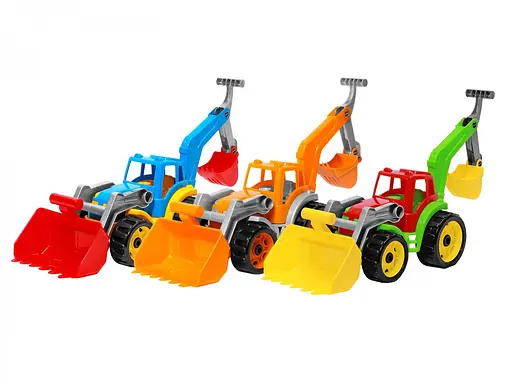 Іграшка "Трактор з двома ковшами" 3671 ТехноК (4823037603671) МИКС - фото 3
