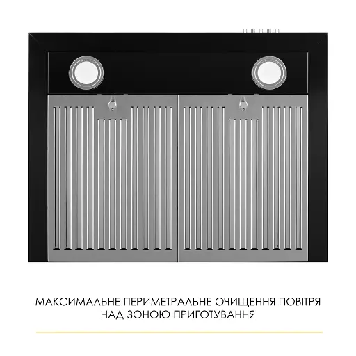 Декоративная вытяжка Т-образная WEILOR MIST WTX 68 BLACK - фото 8