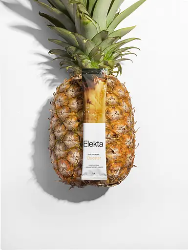 Напій розчинний з електролітами з екстрактом гуарани з підсолоджувачем з тропічним смаком Booster Elekta 5 г - фото 2