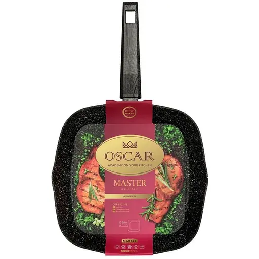 Сковорода OSCAR MASTER OSR-8102-28 - фото 4