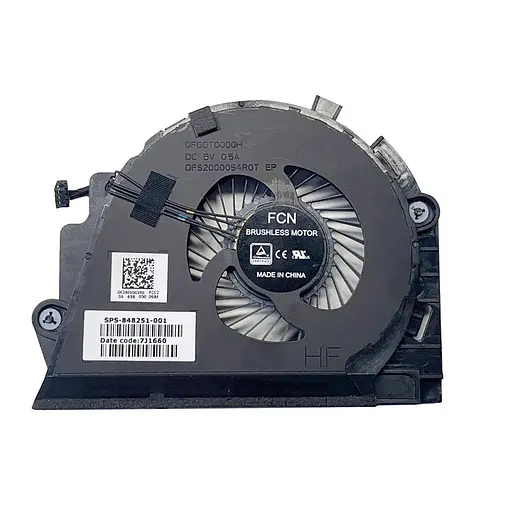 Лівий Кулер для ноутбуку HP ZBook 15 G3 (848251-001) - фото 1