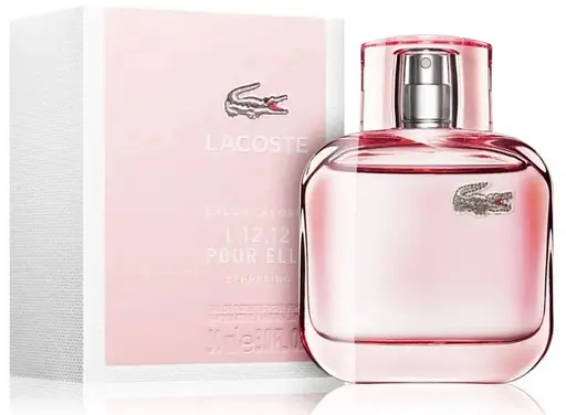 Туалетна вода жіноча Lacoste Eau De L.12.12 Pour Elle Sparkling, 90 мл