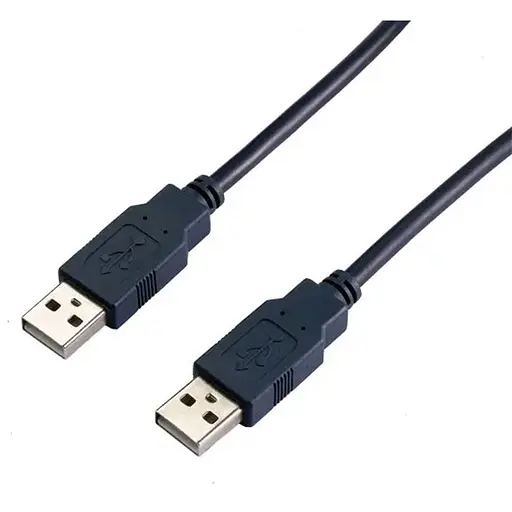 Кабель USB AM-AM, 1.0м, черный