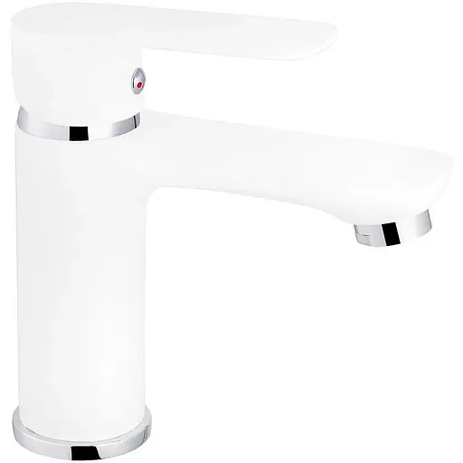 Смеситель для раковины Kroner KRM Fulda - W010 CV018077 Белый матовый - фото 1