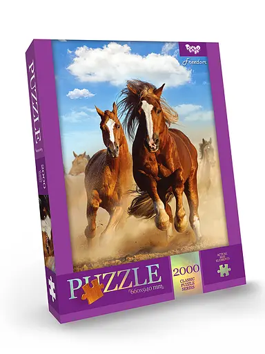 Пазли Danko Toys Свобода, 2000 елементів, C2000-01-06