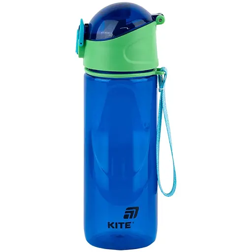 Пляшечка для води Kite 530 мл синя (K25-400-3)