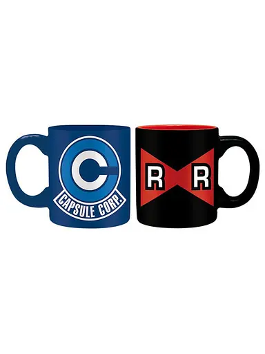 Чашка Dragon Ball Capsule C VS R Ribbon (набір чашок 110 мл) - фото 1