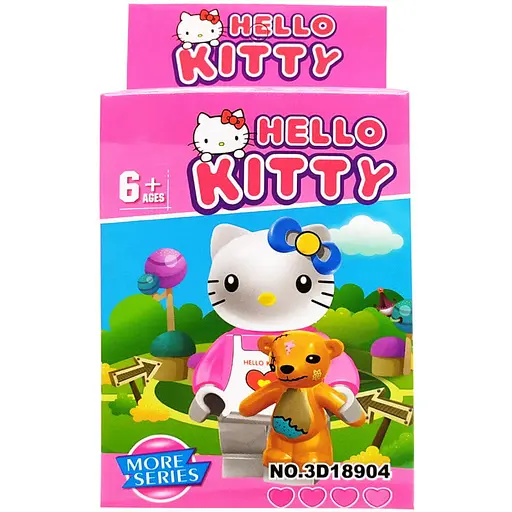 Конструктор Котик 3D Bambi 18901-6 Вид 4 - фото 1