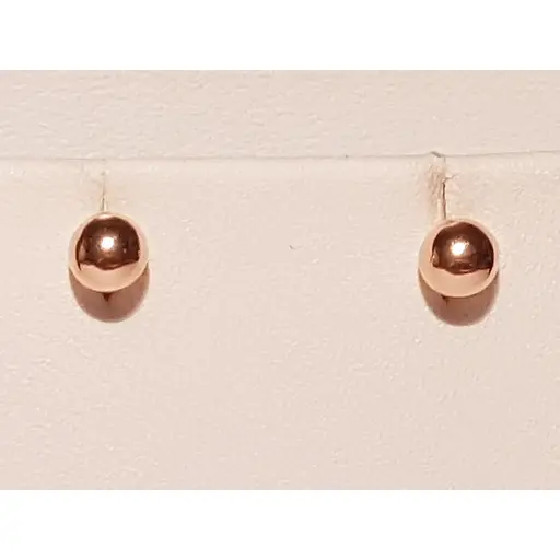 Золотые серьги-пуссеты Tango Шарики. 580079 - фото 4