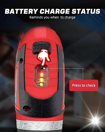 Набір акумуляторних електричних викруток DuroFort 8 V, набір викруток із крутним моментом 10+1 з акумулятором і поворотною ручкою - фото 3