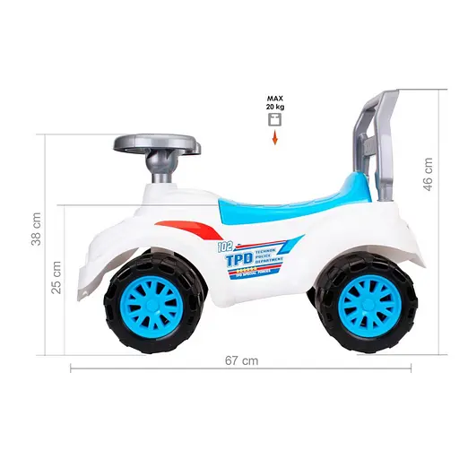 Дитячий Толокар "Поліція"ТехноК 7426TXK - фото 2