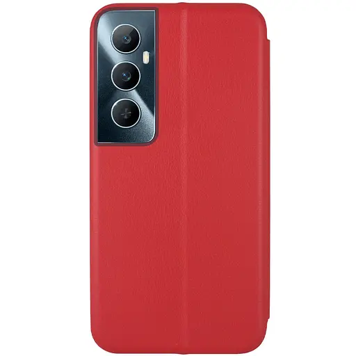 Шкіряний чохол-книжка Classy для Realme C65 4G Червоний - фото 2
