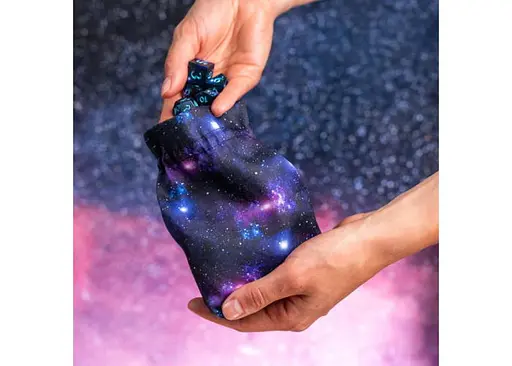 Мішечок для кубиків Q-Workshop Full Art Dice Pouch Stardust (BWSPGALA201) - фото 2