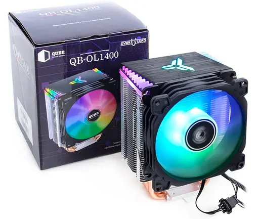 Кулер для процесора QUBE QB-OL1400 intel 775/115x/1366 (QB-OL1400 775/115x/1366) Б/в - фото 7