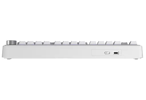 Клавиатура игровая проводная механическая Aula F75 Mechanical White KRGD Red switch ENG/UKR - фото 4