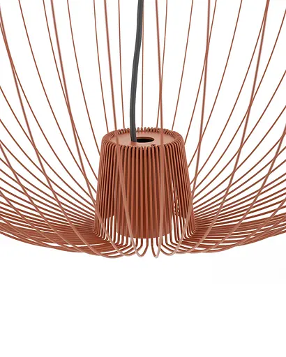 Підвісний світильник, люстра Nowodvorski 11494 Pumpkin L GU10 1x10W IP20 Теракотовий - фото 8