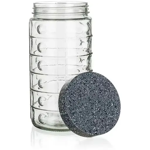 Скляна банка для сипучих продуктів GRANITE 1700ml - фото 3