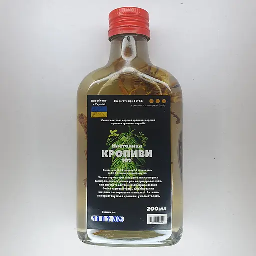 Настоянка на корінні кропиви 200 мл - фото 1