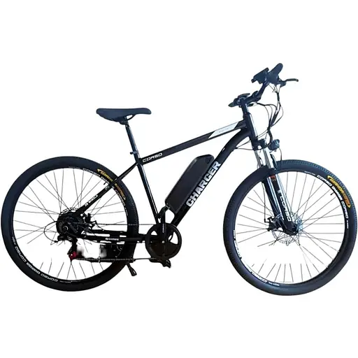 Электровелосипед Corso Charger CR-29781, 29", горный, 350W, 36V 10Ah, с амортизацией и дисковыми тормозами