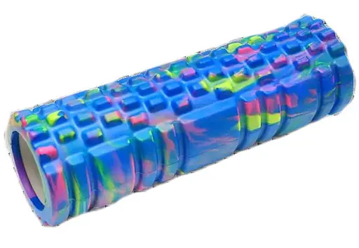 Массажер рулон для йоги MS 2126 материал EVA Синий