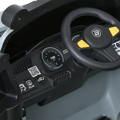 Електромобіль дитячий Bambi Джип M 5821EBLR-11 24V Racer 15 км/год сірий - фото 6