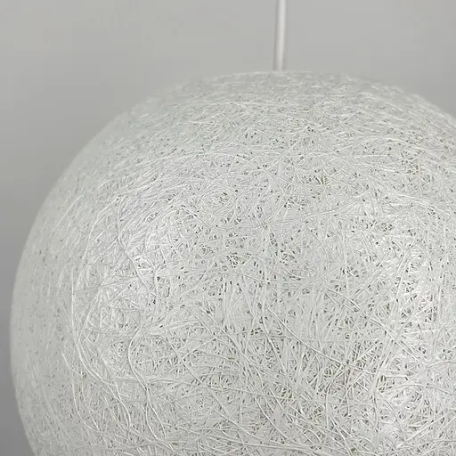 Підвісний білий світильник куля Ø 25 см | Line F | Арт. SGJ26-250 - фото 4