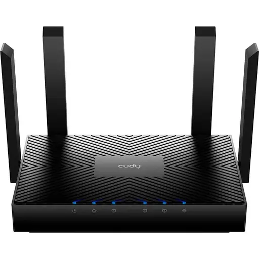 Роутер Cudy WR3000, Black, Wi-Fi 6 (до 2600 Mb/s, 2.4/5GHz), 3хLAN (10/100/1000 Mb/s), 1хWAN (WR3000) - фото 2