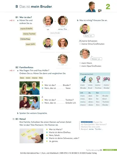 Schritte international Neu 1. Kursbuch + Arbeitsbuch mit Audios online - фото 10