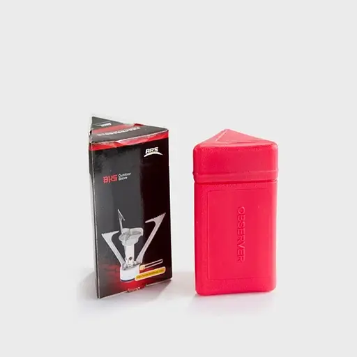 Набір Газовий пальник BRS-1 складний + Газовий балон різьбовий бутановий Quest, 450гр - фото 8