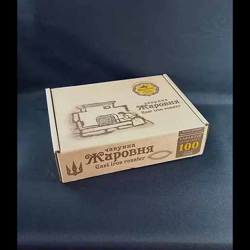 Сковорода-жаровня "Наша Мастерская" чугунная со стеклянной крышкой 28 см глубина 6 см Т104С3 - фото 5