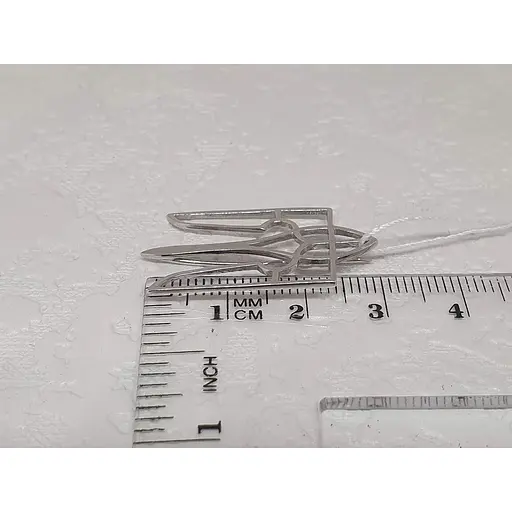 Срібний значок Ірій Тризуб. 9509 - фото 4