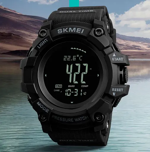 Годинник Smart Skmei Processor з крокоміром і барометром - фото 4