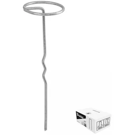 Шпилька Bradas металлическая 6/20 см - 50шт ATSMGG2620/50BOX - фото 1