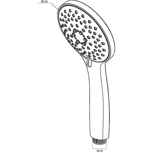 Ручная лейка AM.PM Spirit (F0270000) - фото 3