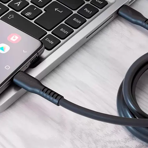 Кабель Proove Eternal USB-C to USB-C 60W 2m Black [131028] - фото 3
