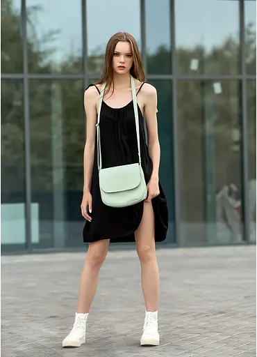 Сумка кросбоди Sambag Rose BZN мята 20 х 24 х 7 см (94000014) - фото 3